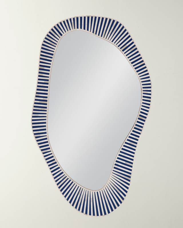 Rhodes 60" Bone Wall Mirror